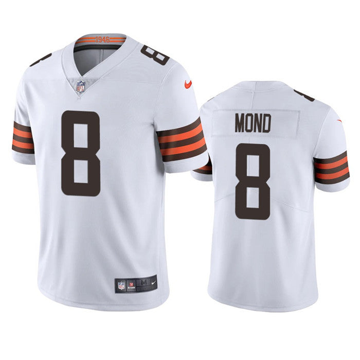 Mens Cleveland Browns #8 Kellen Mond White Vapor Untouchable Limited Stitched Jersey