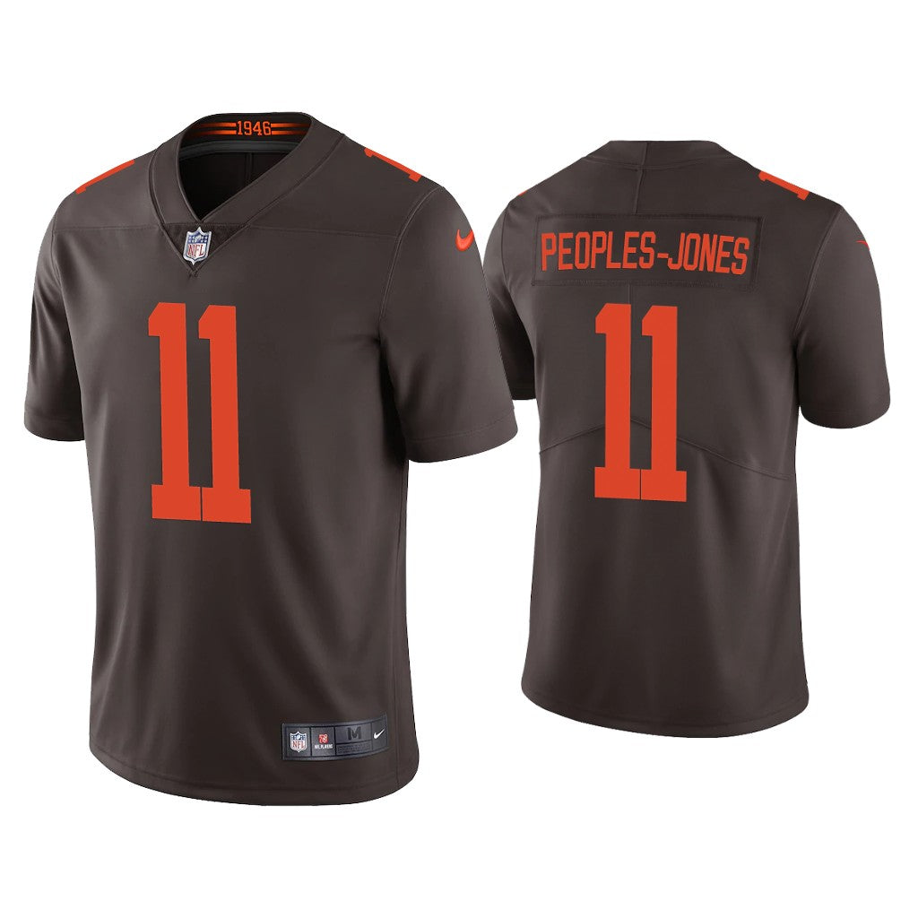 Mens Cleveland Browns #11 Donovan Peoples-Jones 2020 New Brown Vapor Untouchable Limited Stitched Jersey