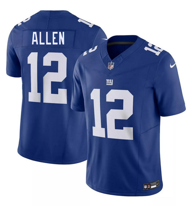 Mens New York Giants #12 Brandon Allen Blue 2026 FUSE Vapor Untouchable Limited Stitched Jersey