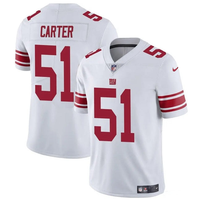 Mens New York Giants #51 Abdul Carter White 2025 Vapor Untouchable Limited Stitched Jersey
