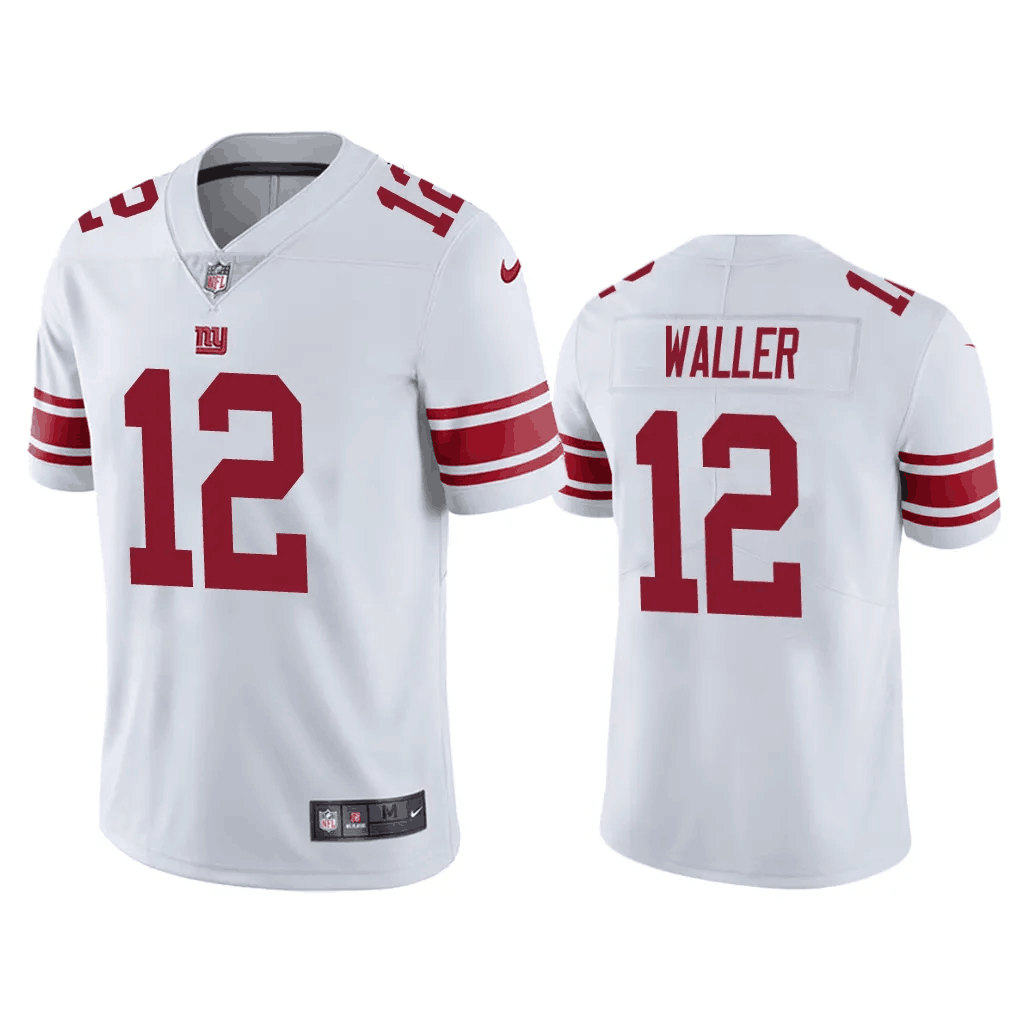 Mens New York Giants #12 Darren Waller White Vapor Untouchable Limited Stitched Jersey