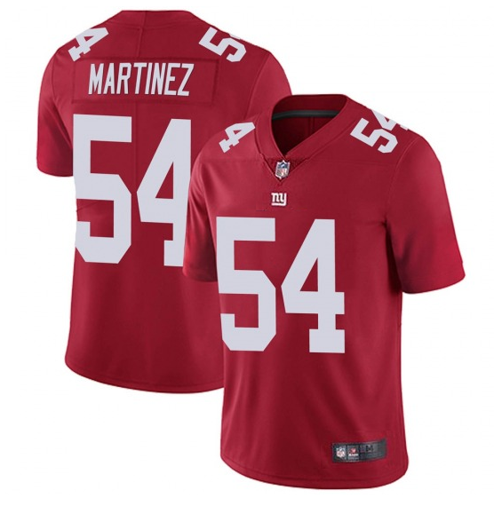 Mens New York Giants #54 Blake Martinez Red Vapor Untouchable Limited Stitched NFL Jersey