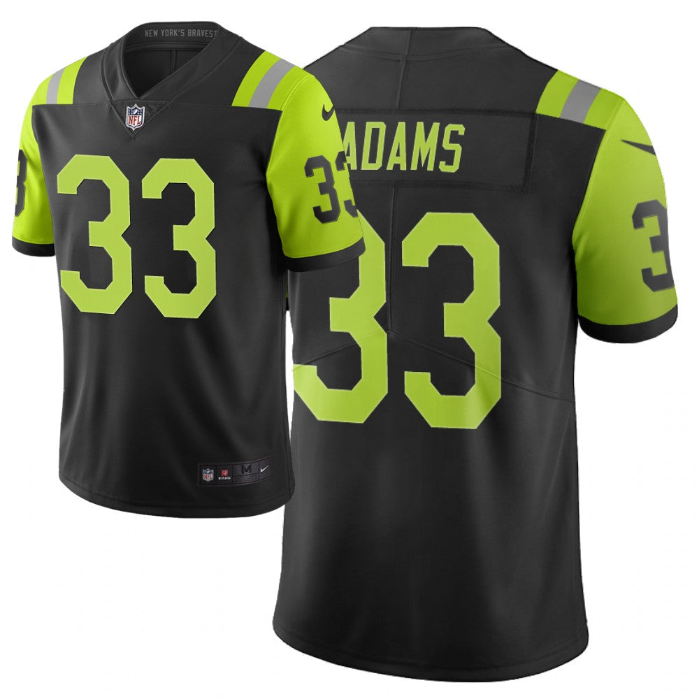 Mens New York Jets #33 Jamal Adams Black /Green 2019 City Edition Limited Stitched NFL Jersey