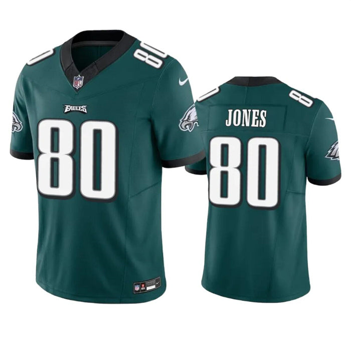 Mens Philadelphia Eagles #80 Julio Jones Green 2023 FUSE Vapor Untouchable Limited Stitched Football Jersey