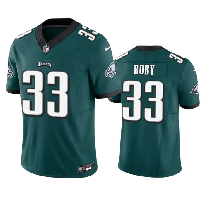 Mens Philadelphia Eagles #33 Bradley Roby Green 2023 FUSE Vapor Untouchable Limited Stitched Football Jersey