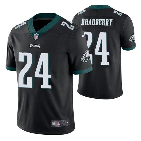 Mens Philadelphia Eagles #24 James Bradberry Black Vapor Untouchable Limited Stitched Jersey
