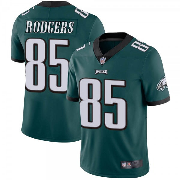 Mens Philadelphia Eagles #85 Richard Rodgers Green Vapor Untouchable Limited Stitched Jersey