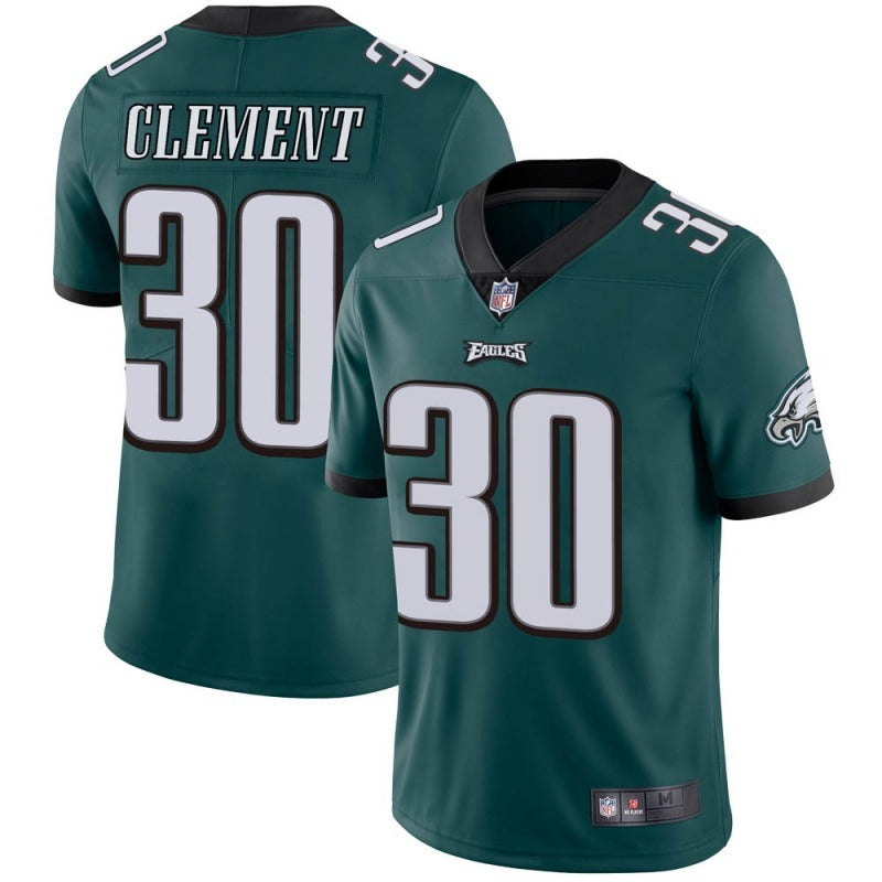 Mens Philadelphia Eagles #30 Corey Clement Green Vapor Untouchable Limited Stitched Jersey