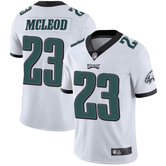 Mens Philadelphia Eagles #23 Rodney McLeod White Vapor Untouchable Limited Stitched Jersey