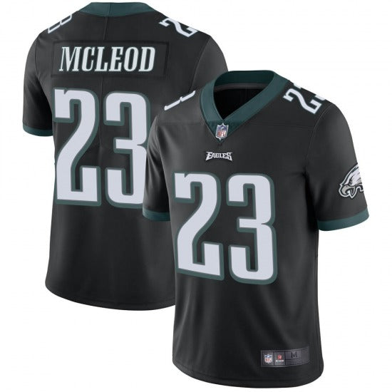 Mens Philadelphia Eagles #23 Rodney McLeod Black Vapor Untouchable Limited Stitched Jersey