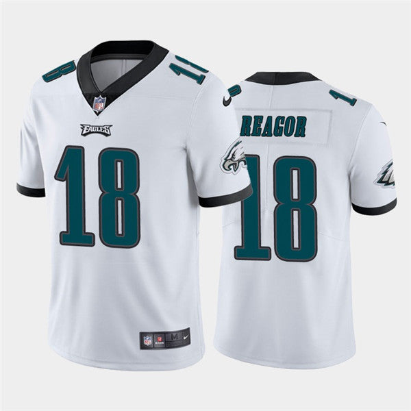 Mens Philadelphia Eagles #18 Jalen Reagor White Vapor Untouchable Limited Stitched Jersey