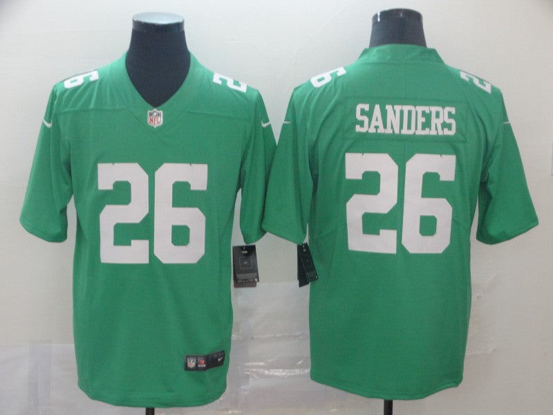 Mens Philadelphia Eagles #26 Miles Sanders Green 2019 City Edition Limited Stitched NFL Jersey