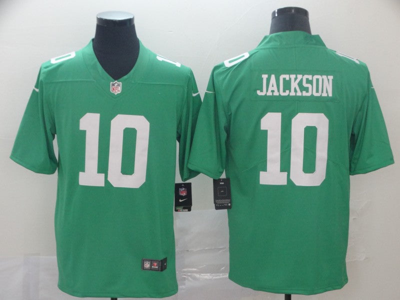 Mens Philadelphia Eagles #10 DeSean Jackson Green Limited Stitched NFL Jersey