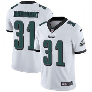 Mens Philadelphia Eagles #31 Wilbert Montgomery White Vapor Untouchable Limited Stitched Jersey