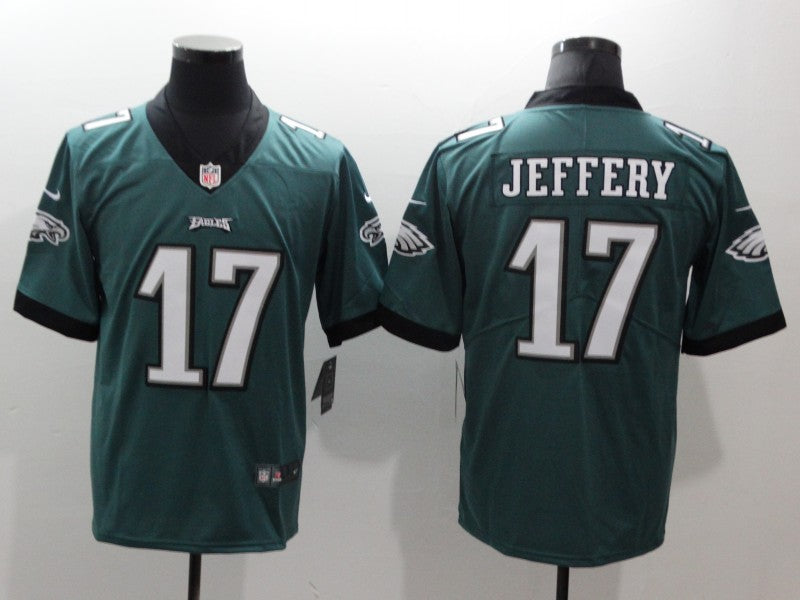 Mens Philadelphia Eagles #17 Alshon Jeffery Green Vapor Untouchable Limited Stitched NFL Jersey