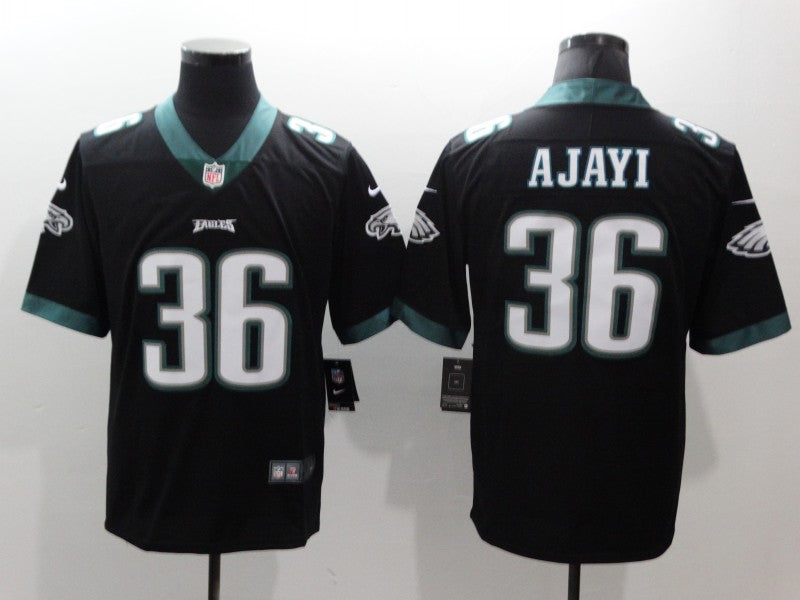 Mens Philadelphia Eagles #36 Jay Ajayi Black Vapor Untouchable Limited Stitched NFL Jersey