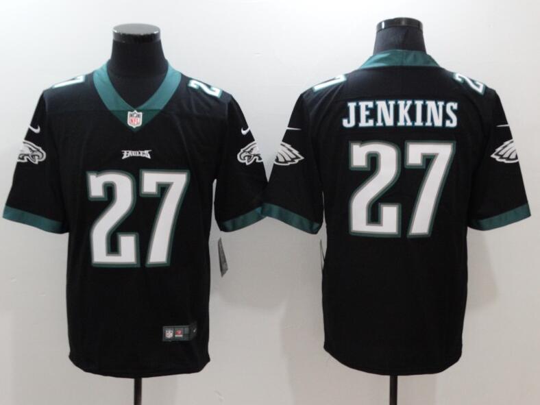 Mens Philadelphia Eagles #27 Malcolm Jenkins Black Vapor Untouchable Limited Stitched NFL Jersey