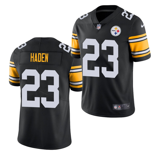Mens Pittsburgh Steelers #23 Joe Haden Black Limited Stitched Jersey