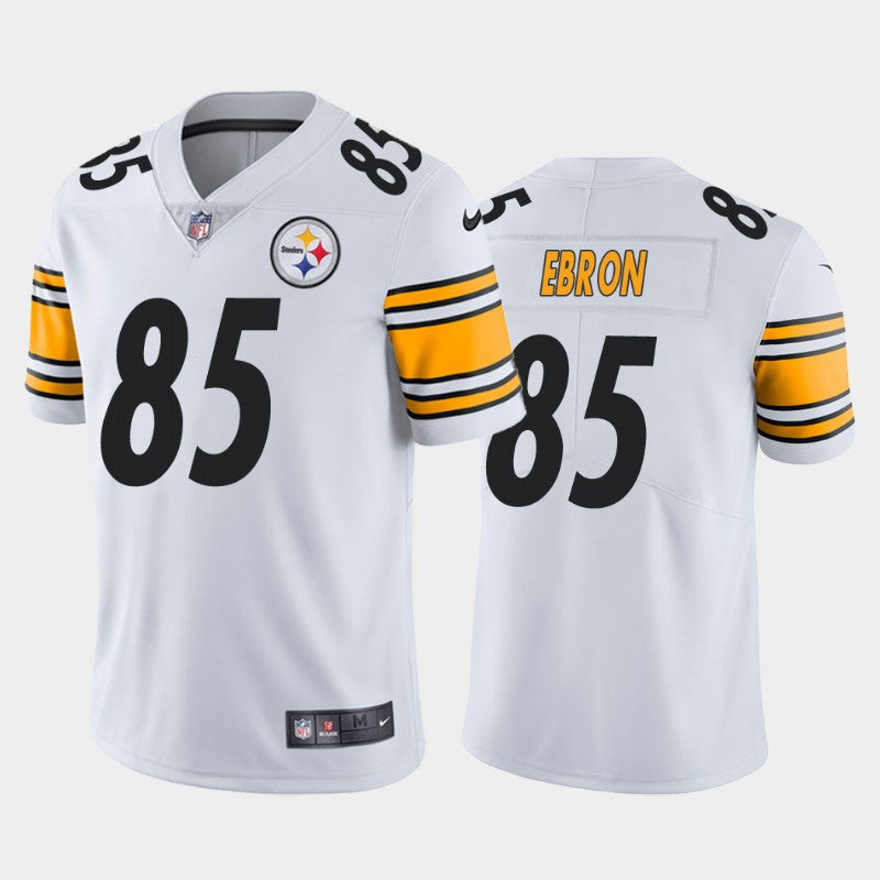 Mens Pittsburgh Steelers #85 Eric Ebron White Vapor Untouchable Limited Stitched Jersey