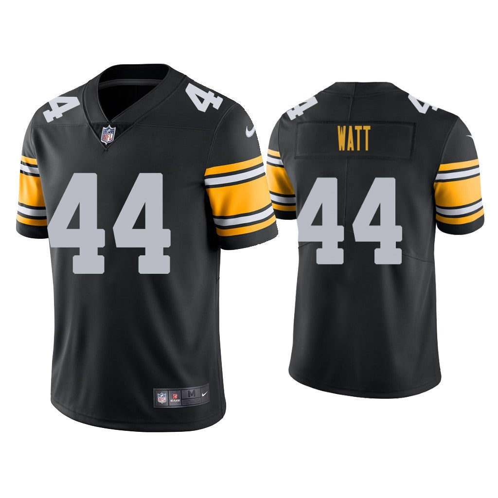 Mens Pittsburgh Steelers #44 Derek Watt Black Vapor Untouchable Limited Stitched Jersey