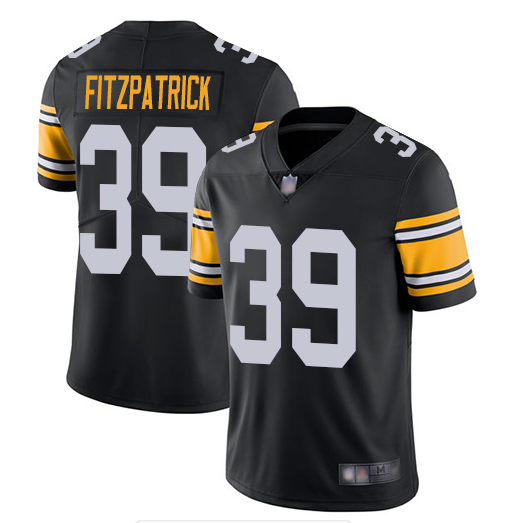 Mens Pittsburgh Steelers #39 Minkah Fitzpatrick 2019 Black Vapor Untouchable Limited Stitched NFL Jersey