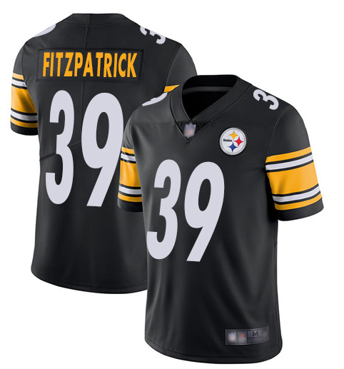 Mens Pittsburgh Steelers #39 Minkah Fitzpatrick Black Vapor Untouchable Limited Stitched NFL Jersey