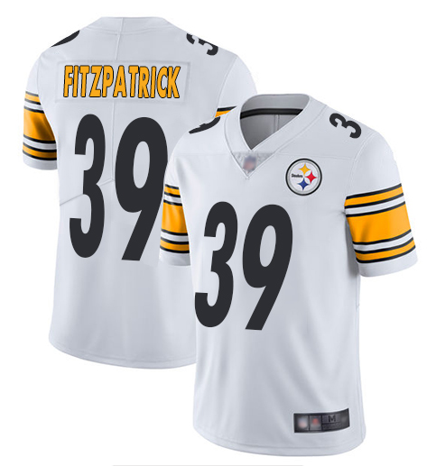 Mens Pittsburgh Steelers #39 Minkah Fitzpatrick White Vapor Untouchable Limited Stitched NFL Jersey