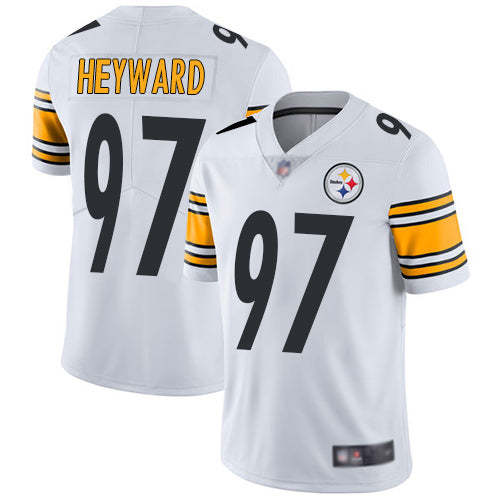 Mens Pittsburgh Steelers #97 Cameron Heyward White Vapor Untouchable Limited Stitched NFL Jersey