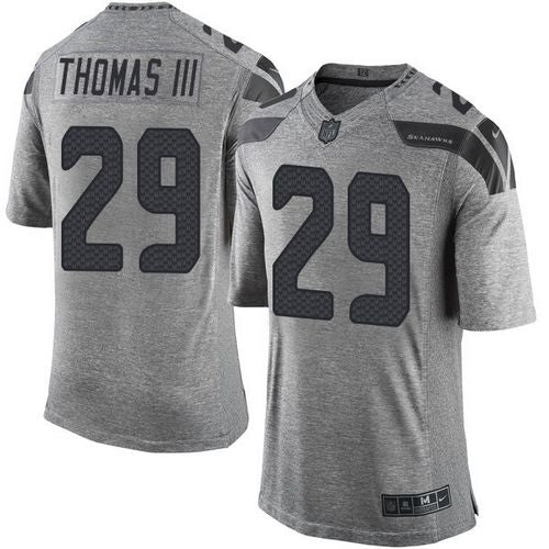 Nike Seahawks #29 Earl Thomas III Gray Mens Stitched NFL Limited Gridiron Gray Jersey