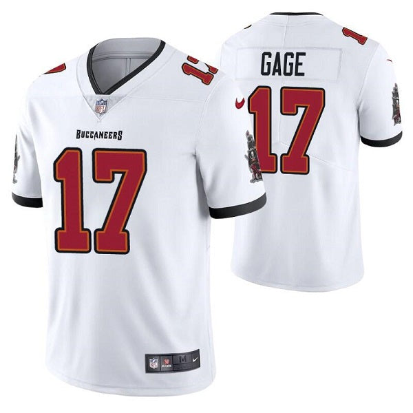 Mens Tampa Bay Buccaneers #17 Russell Gage White Vapor Untouchable Limited Stitched Jersey