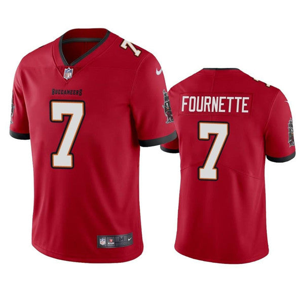 Mens Tampa Bay Buccaneers #7 Leonard Fournette Red Vapor Untouchable Limited Stitched Jersey