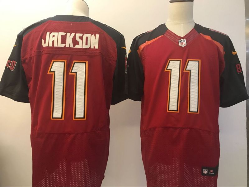 Mens Tampa Bay Buccaneers #11 DeSean Jackson Nike Red Elite Stitched NFL Jersey
