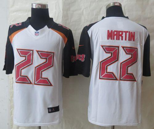 Nike Buccaneers #22 Doug Martin White Mens Stitched NFL New Limited Jersey