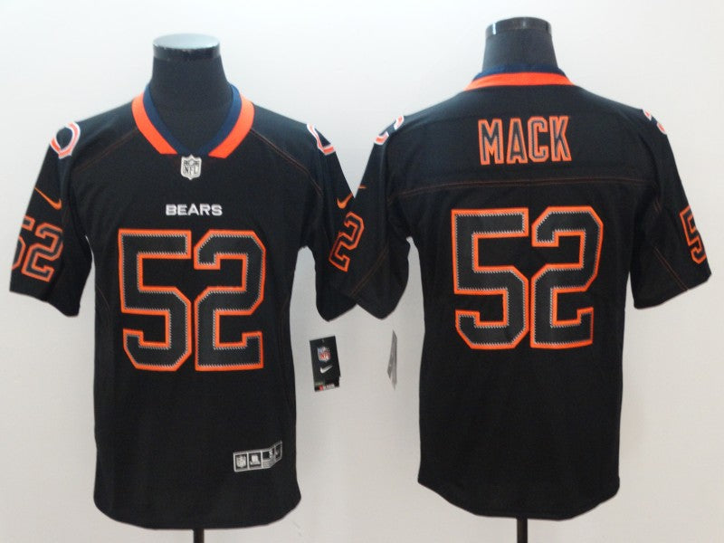 Men’s Chicago Bears Khalil Mack #52 Black Jersey