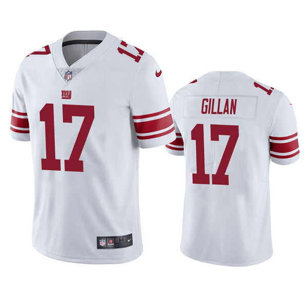 Mens New York Giants #17 Jamie Gillan White Vapor Untouchable Limited Stitched Jersey