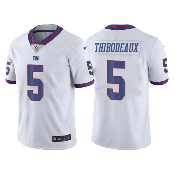 Mens New York Giants #5 Kayvon Thibodeaux White Vapor Untouchable Limited Stitched Jersey