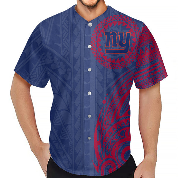 Mens New York Giants Blue Jersey