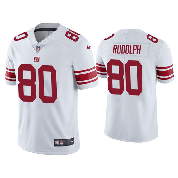 Mens New York Giants #80 Kyle Rudolph White Vapor Untouchable Limited Stitched Jersey