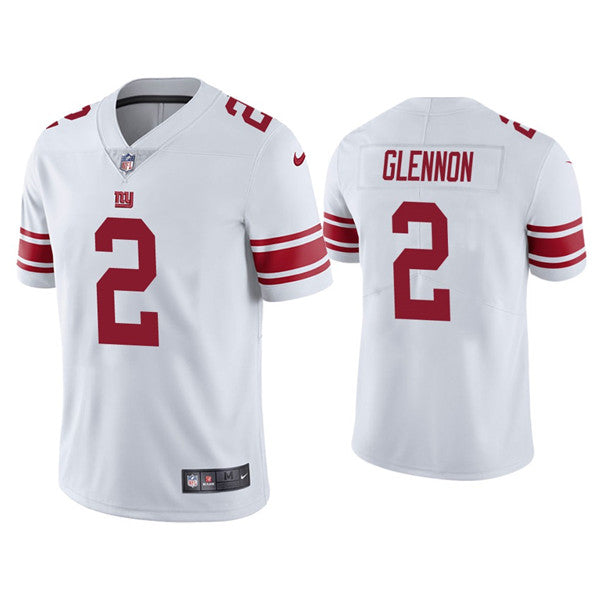 Mens New York Giants #2 Mike Glennon White Vapor Untouchable Limited Stitched Jersey