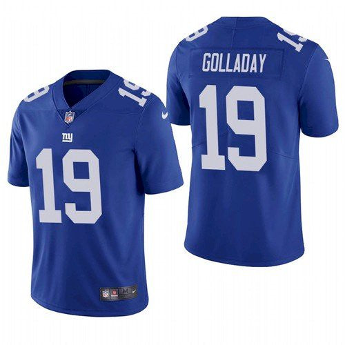 Mens New York Giants #19 Kenny Golladay Royal Blue Stitched NFL Jersey