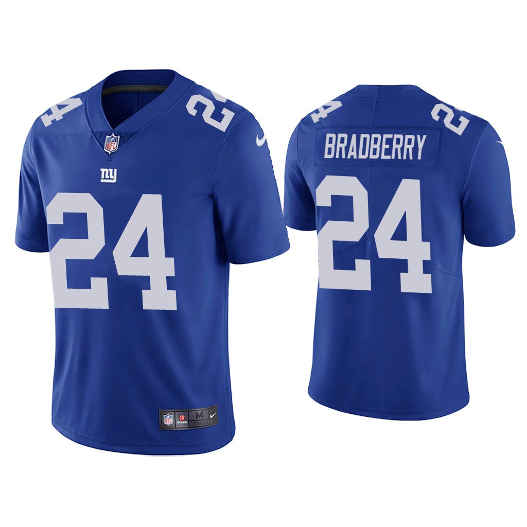 Mens New York Giants #24 James Bradberry Blue Vapor Untouchable Limited Stitched NFL Jersey