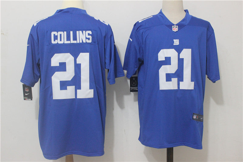 Mens Nike New York Giants #21 Landon Collins Royal Blue Team Color Stitched NFL Vapor Untouchable Limited Jersey