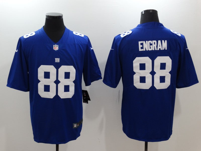 Mens New York Giants #88 Evan Engram Blue Vapor Untouchable Player Limited Jersey
