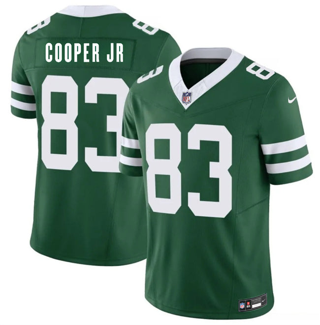 Mens New York Jets #83 Omar Cooper Jr Green 2026 Draft FUSE Vapor Untouchable Limited Stitched Jersey