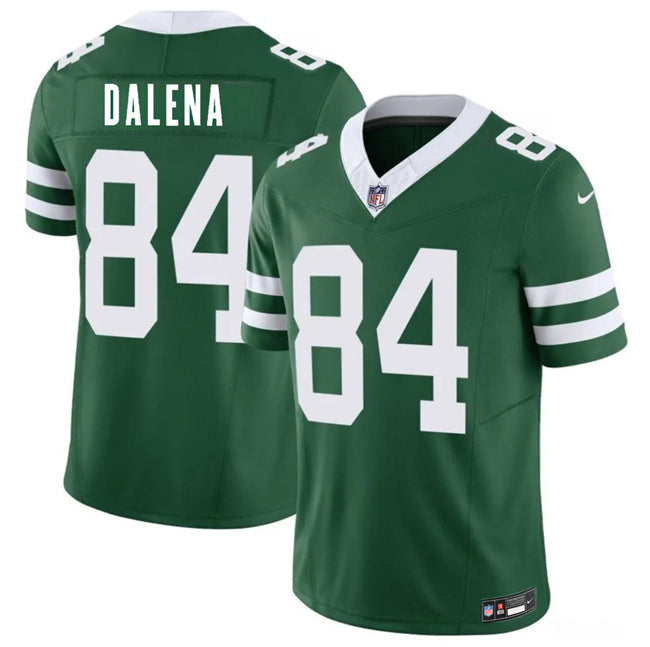 Mens New York Jets #84 Mac Dalena Green 2026 FUSE Vapor Untouchable Limited Stitched Jersey