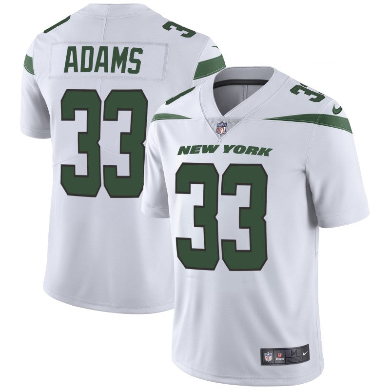 Mens New York Jets #33 Jamal Adams 2019 White Vapor Untouchable Limited Stitched NFL Jersey