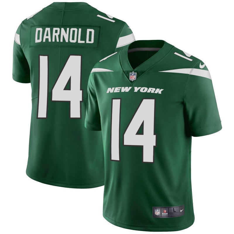 Mens New York Jets #14 Sam Darnold 2019 Green Vapor Untouchable Limited Stitched NFL Jersey