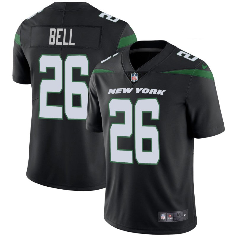 Mens New York Jets #26 LeVeon Bell 2019 Black Vapor Untouchable Limited Stitched NFL Jersey