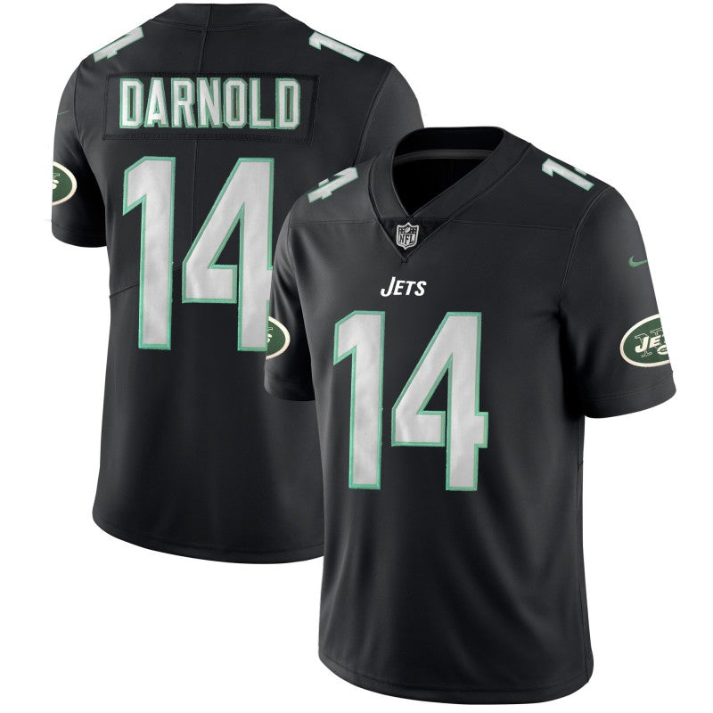 Mens New York Jets #14 Sam Darnold Black 2018 Impact Limited Stitched NFL Jersey