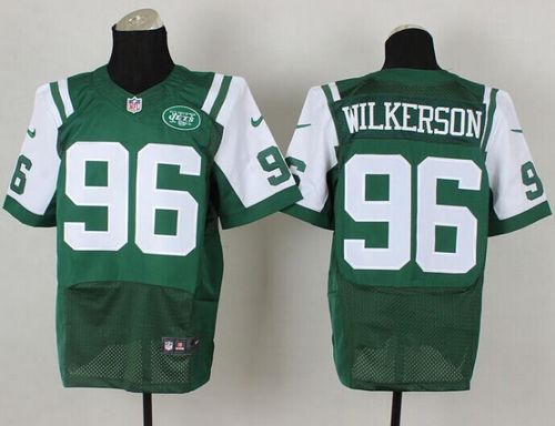 Nike Jets #96 Muhammad Wilkerson Green Team Color Mens Stitched NFL Elite Jersey